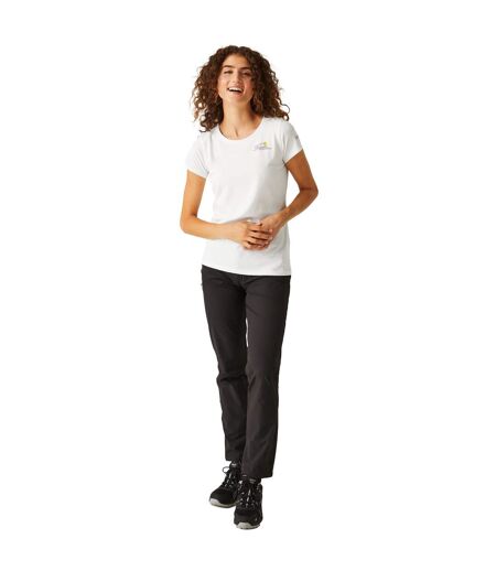 T-shirt Breezed Femme Blanc Regatta