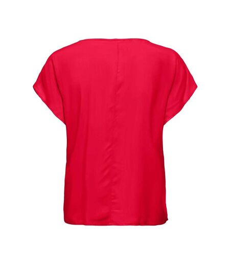 Top rouge femme jdy star
