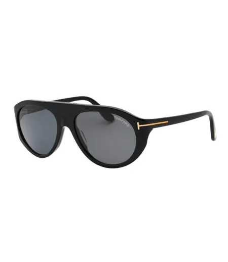 Lunettes De Soleil Motif/style Fumée Rex Homme Taille Unique Noir Tom Ford