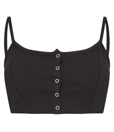 Haut Court Femme Noir Brave Soul