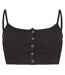 Haut Court Femme Noir Brave Soul-2