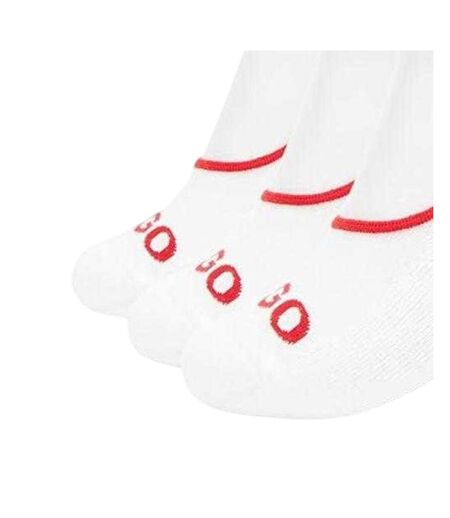 Lot De 3  Socquettes Bianco Homme Blanc Hugo