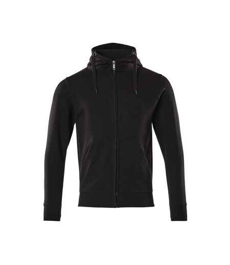 Mens Crossover Gimont Full Zip Hoodie Deep Black Mascot