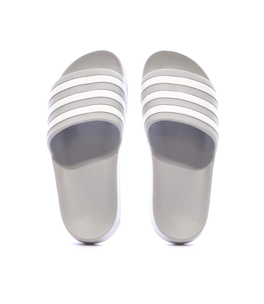 Claquettes grise homme adidas adilette aqua-2