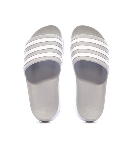 Claquettes grise homme adidas adilette aqua
