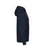 Unisex Adult Miami Hoodie Navy Clique-4