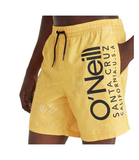 Maillot de bain jaune homme o'neill mix & match cali