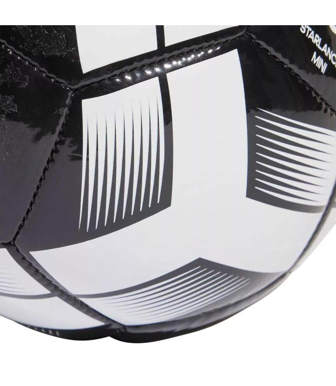 Ballon De Foot Starlancer Taille 1 Blanc Noir Adidas-4