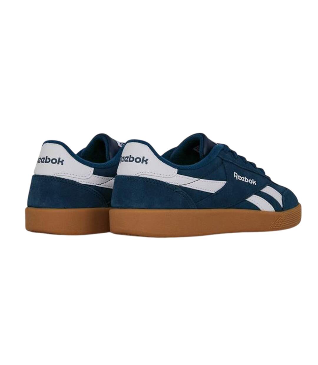 Baskets Motif/style À Rayures Smash Edge Adulte Bleu Marine Blanc Reebok-2