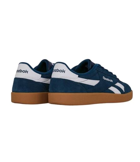 Baskets Motif/style À Rayures Smash Edge Adulte Bleu Marine Blanc Reebok