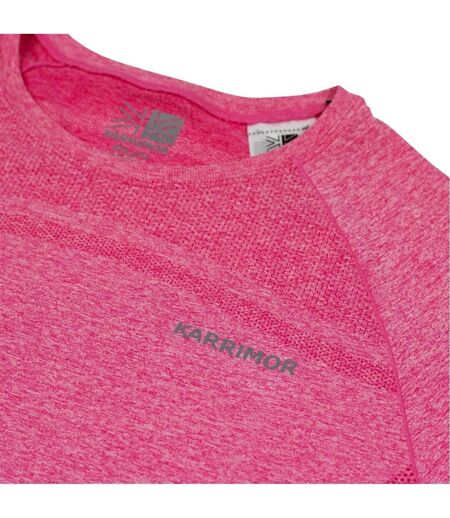 T-shirt Course À Pied Xlite Femme Rose Chiné Karrimor