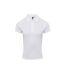 Womens/ladies Coolchecker Plus Piqu Polo With Coolplus White Premier-1