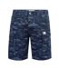Short Motif/style Logo Homme Bleu Marine Camouflage Firetrap-1