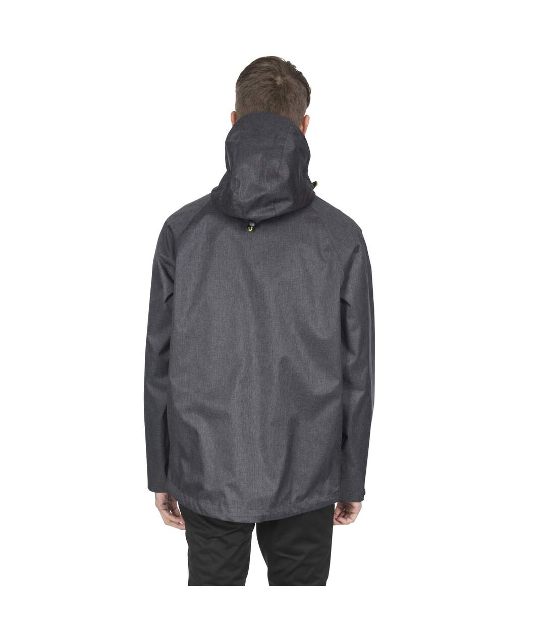 Trespass Veste imperméable Dupree pour hommes (Marl noir) - UTTP4599