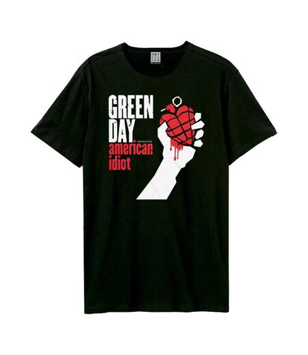 T-shirt American Idiot Adulte Noir Amplified