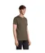 T-shirt Sprint Adulte Vert Militaire SOLS-4