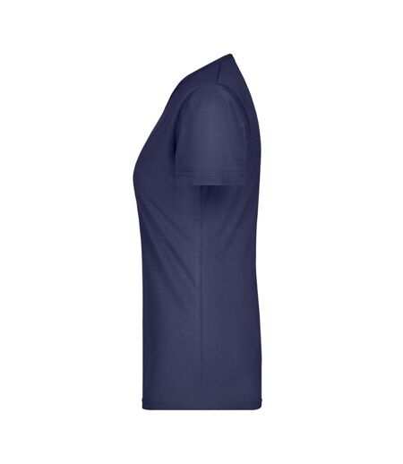 T-shirt Femme Bleu Marine James And Nicholson