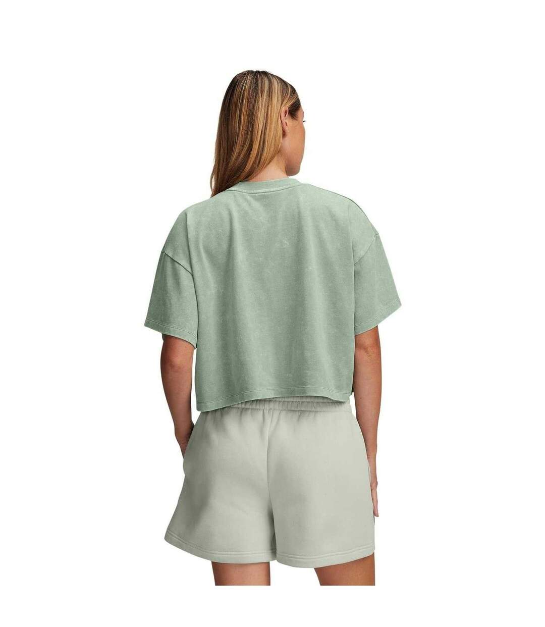 T-shirt Motif/style Délavé Femme Vert Calvin Klein-2