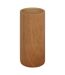 Vase Cylindrique Effet Bois Soa 20cm Marron-1
