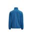 Mens Twohand Fleece Jacket Bright Blue Printer RED-4