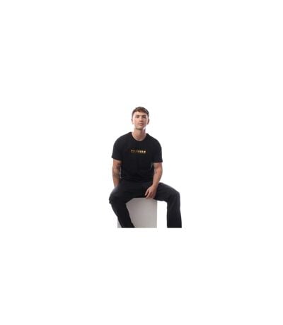 T-shirt Mauricio Homme Noir Jaune Or Cruyff