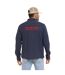 Chemise homme manches longues à rayures patch et broderie dos Musc Vondutch-2