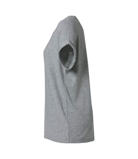 T-shirt Katy Femme Gris Chiné Clique