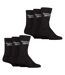 6 Pairs Ribbed Sport Breathable Crew Socks for Men and Women-1
