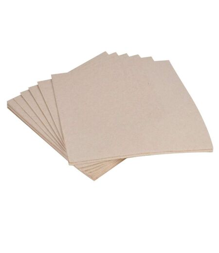 Lot de 20 Serviettes 3 Plis 33x33cm Naturel