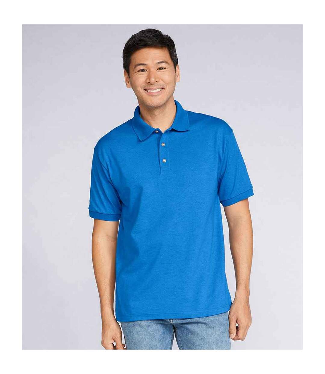 Polo homme bleu roi Gildan Gildan