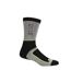 Pack of 2  Mens samaris 2 season socks  dark steel/electric lime Regatta-2