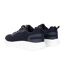 Mens lennart trainers bleu marine / blanc Crosshatch