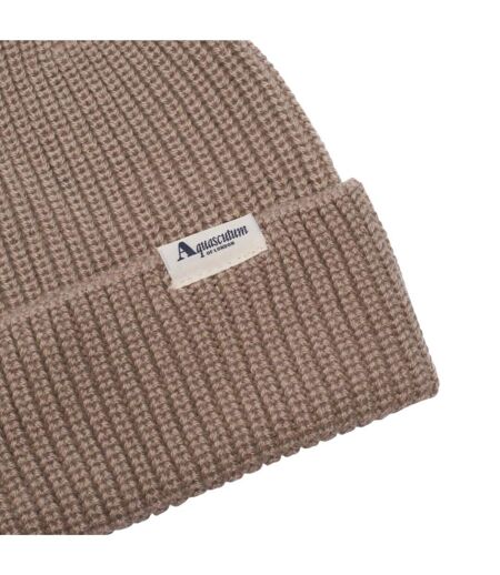 Bonnet Extérieur Motif/style Logo Active Adulte Beige Aquascutum