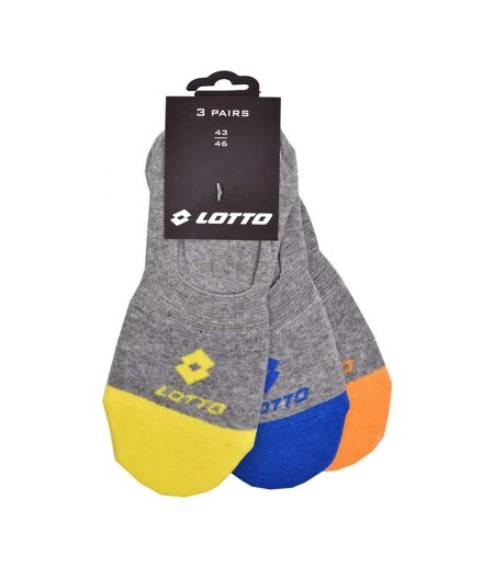 Chaussettes homme LOTTO SNEAKER - Pack de 6