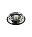 Gamelle Anti-Glouton Chien & Chat Inox 30cm Argent-1