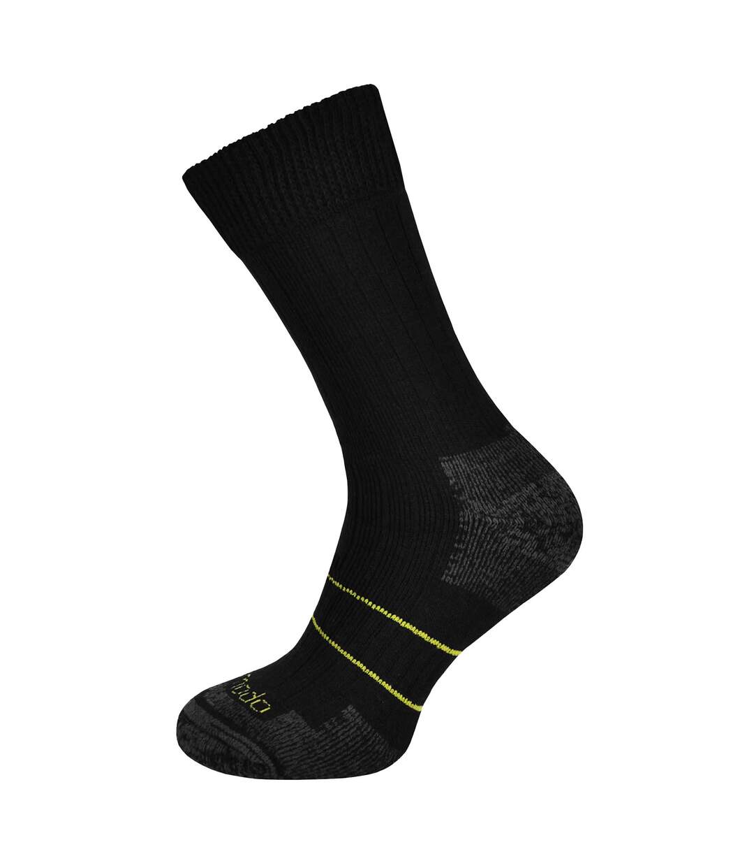 COMODO - 1 Paire Chaussettes Homme Laine Travail Mi-mollet Chaudes-3