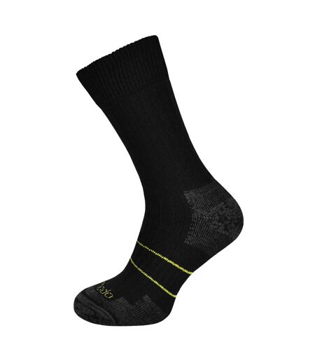 COMODO - 1 Paire Chaussettes Homme Laine Travail Mi-mollet Chaudes
