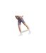 Womens/ladies Optime Cycling Shorts Shadow Violet Adidas-1