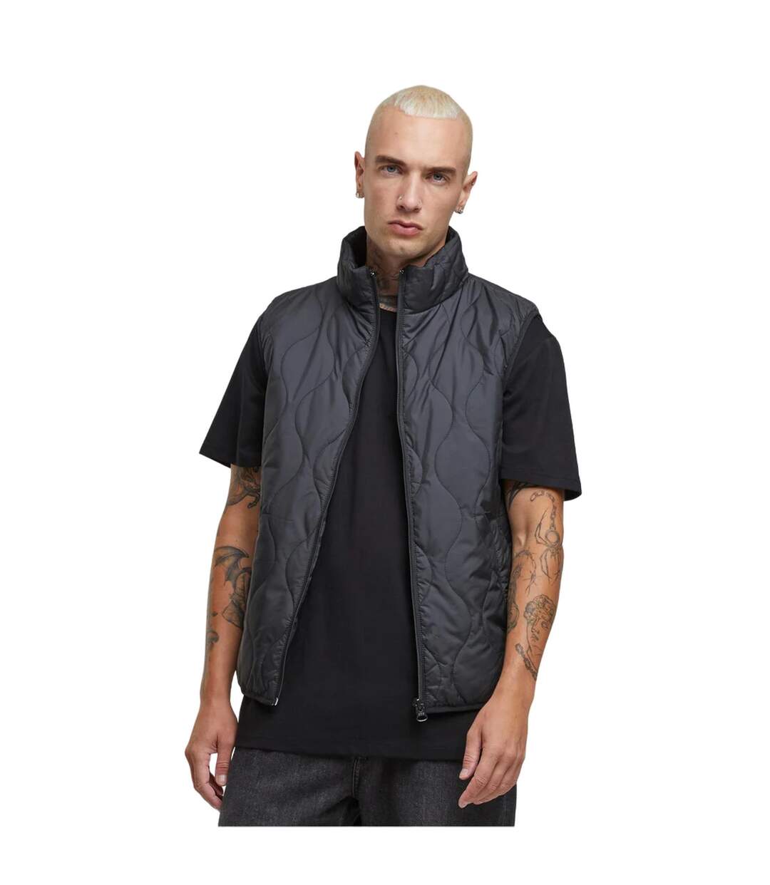Doudoune Sans Manches Homme Noir Urban Classics-2
