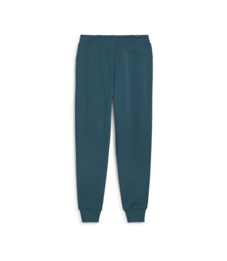 Jogging bleu/vert homme puma logo essentials - l