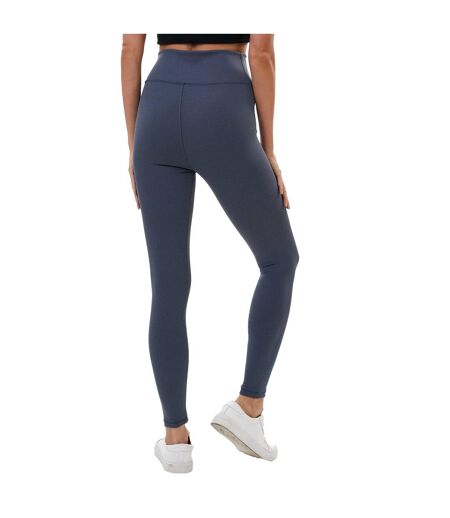 Womens/ladies zelal ribbed leggings anthracite Lookus