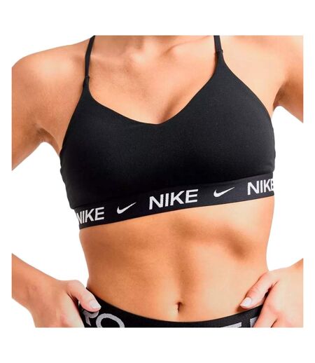 Brassière noire femme nike indy - l