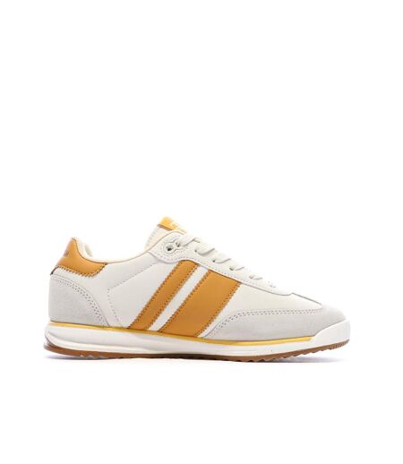 Baskets blanc/jaune femme marron teddy smith 120232