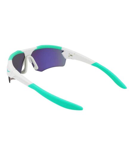 Lunettes De Soleil De Sport Motif/style Miroir Cloak Taille Unique Argenté Vert Nike