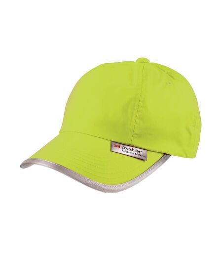 Casquette jaune fluo Result Headwear