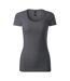 T-shirt Action Femme Gris Malfini-1