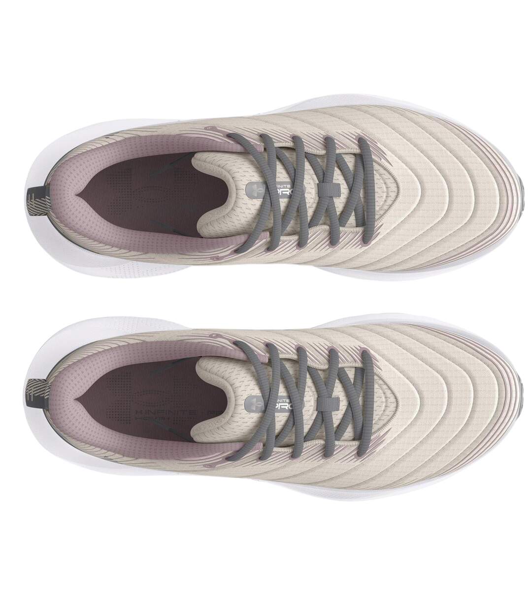 Baskets Course À Pied Infinite Pro Homme Gris Givré Under Armour-3