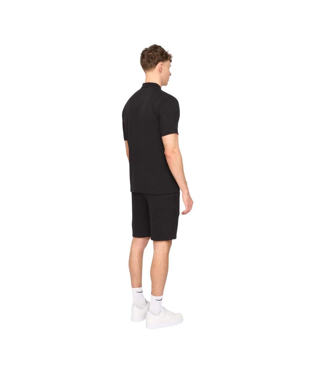 Mens Sherborn Cotton Polo Shirt Black Duck And Cover-3