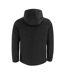 Mens Windproof Reflective Jacket Black Firetrap-2
