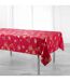 Nappe Imprimée Bloomy 150x240cm Rouge-1
